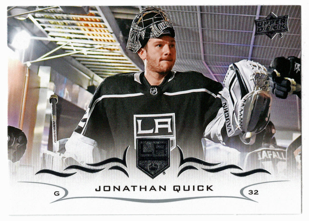 Jonathan Quick - Los Angeles Kings (NHL Hockey Card) 2018-19 Upper Deck # 336 Mint