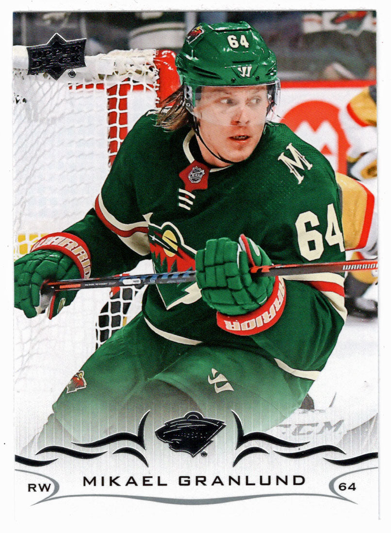 Mikael Granlund - Minnesota Wild (NHL Hockey Card) 2018-19 Upper Deck # 342 Mint