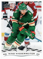 Nino Niederreiter - Minnesota Wild (NHL Hockey Card) 2018-19 Upper Deck # 345 Mint