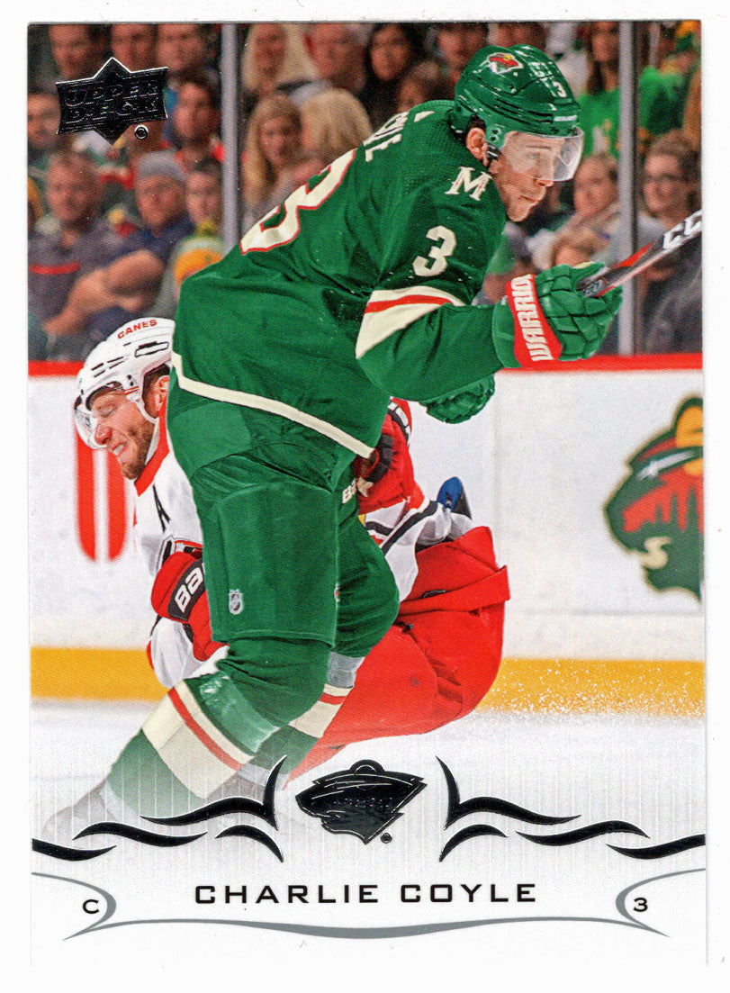 Charlie Coyle - Minnesota Wild (NHL Hockey Card) 2018-19 Upper Deck # 346 Mint