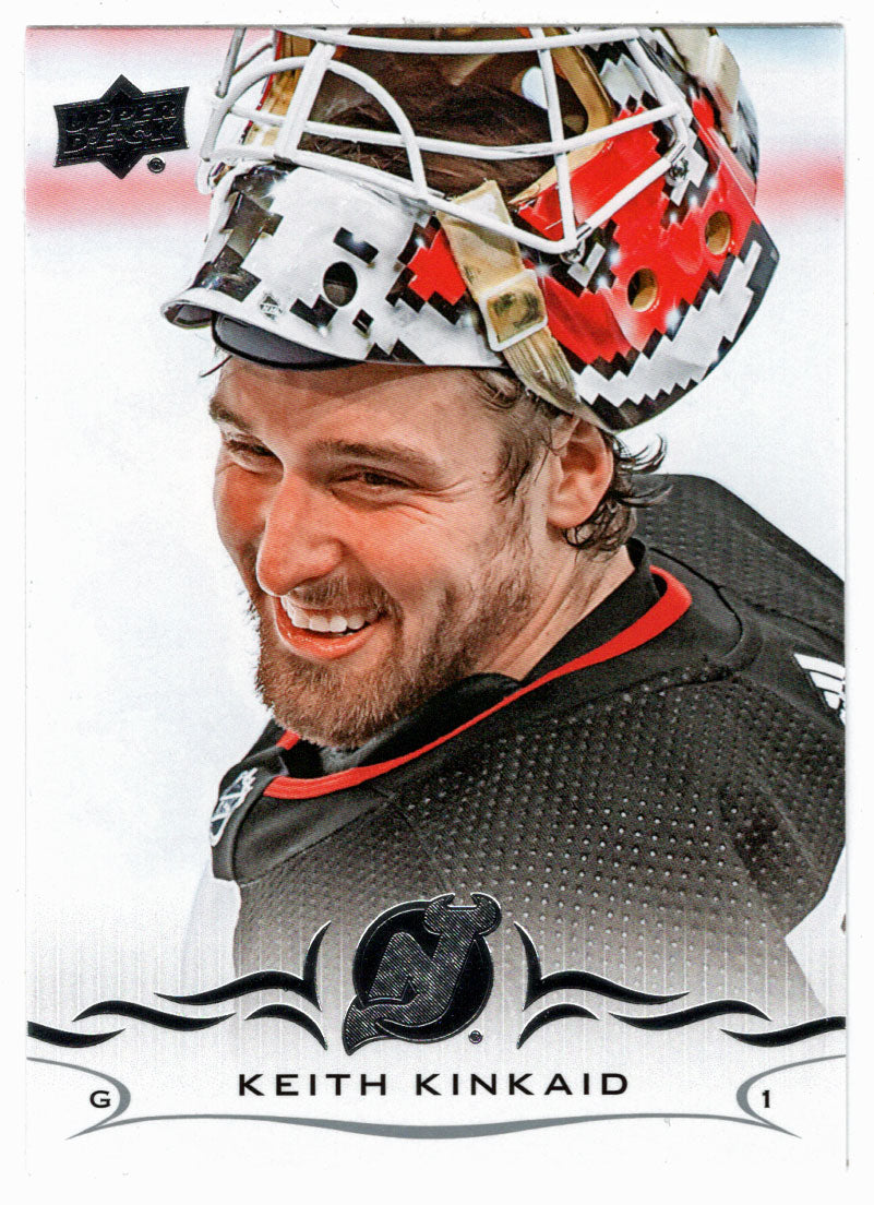 Keith Kinkaid - New Jersey Devils (NHL Hockey Card) 2018-19 Upper Deck # 364 Mint