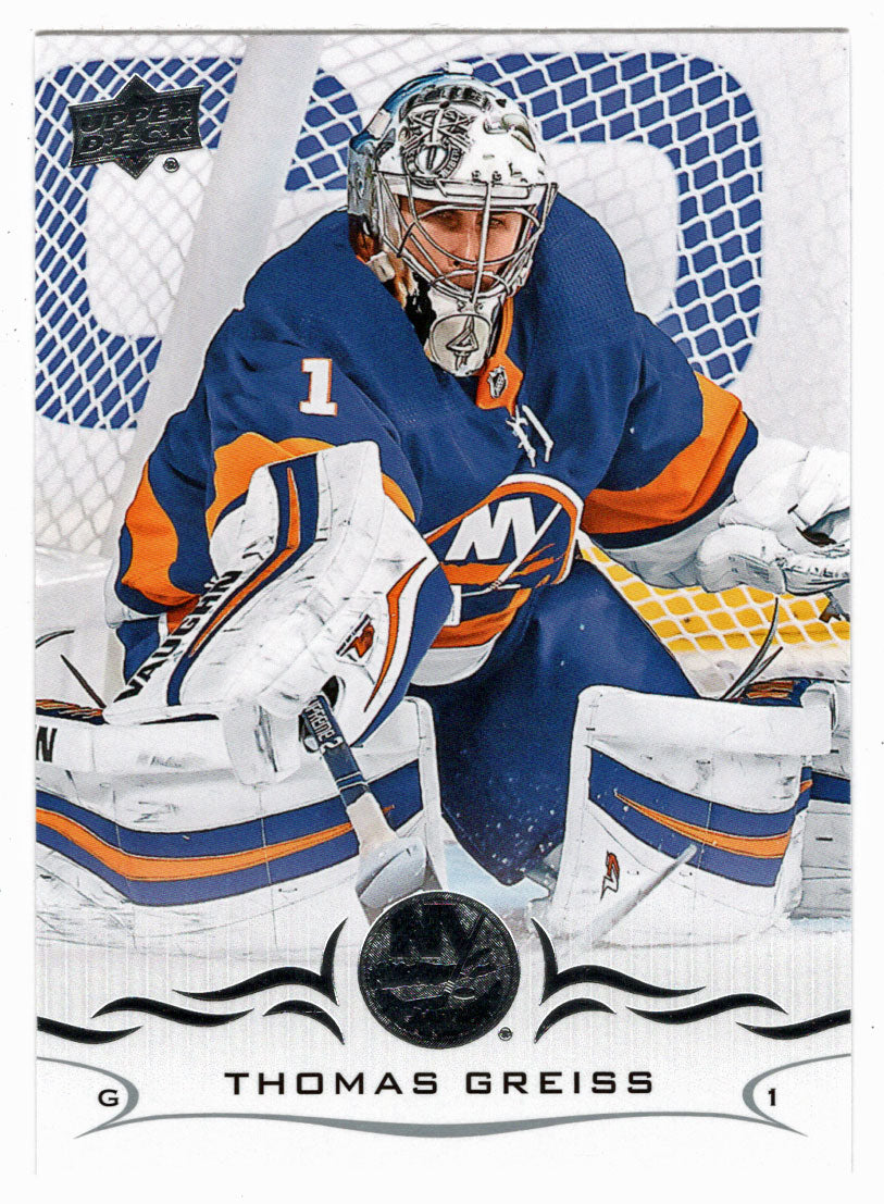 Thomas Greiss - New York Islanders (NHL Hockey Card) 2018-19 Upper Deck # 365 Mint