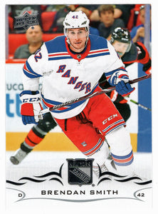 Brendan Smith - New York Rangers (NHL Hockey Card) 2018-19 Upper Deck # 373 Mint
