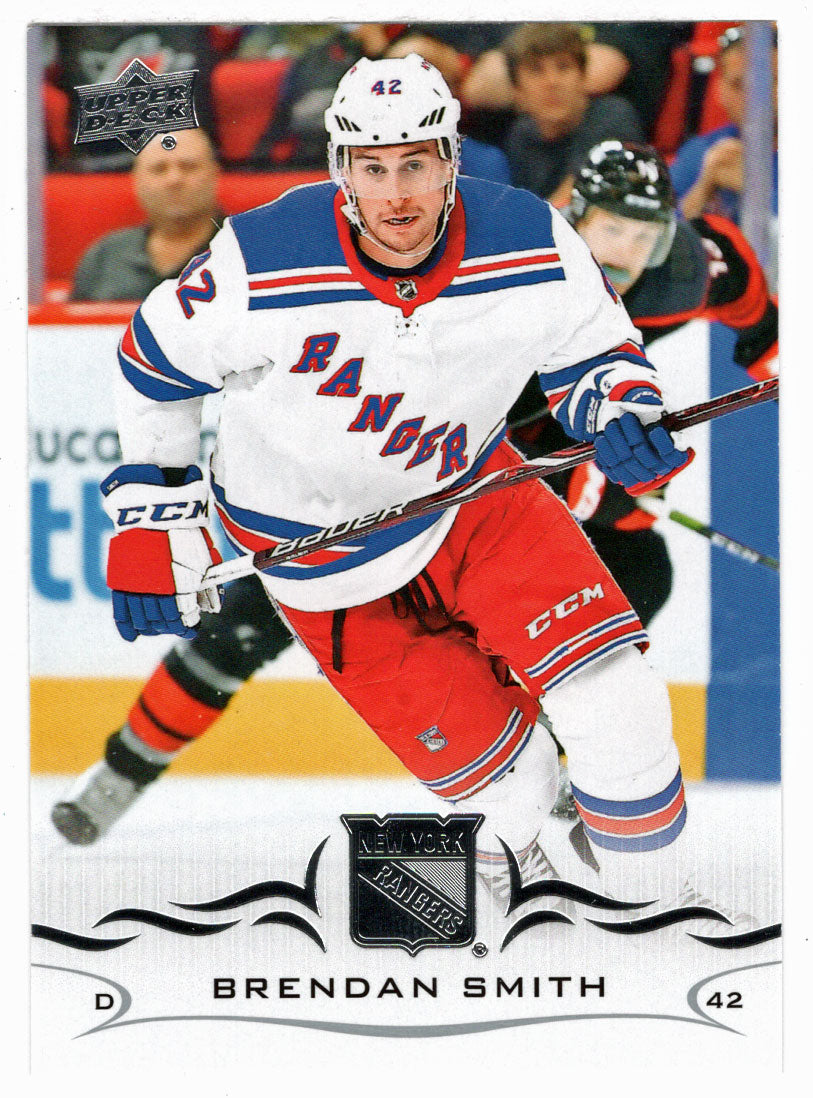 Brendan Smith - New York Rangers (NHL Hockey Card) 2018-19 Upper Deck # 373 Mint