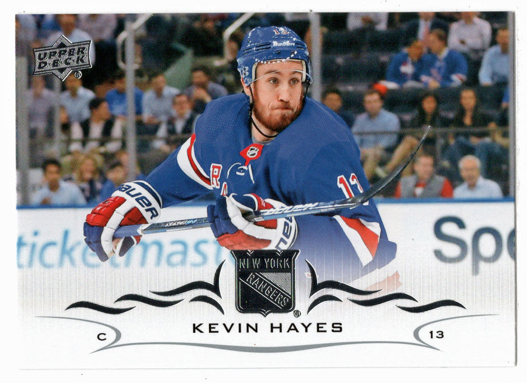Kevin Hayes - New York Rangers (NHL Hockey Card) 2018-19 Upper Deck # 375 Mint