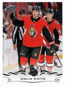 Colin White - Ottawa Senators (NHL Hockey Card) 2018-19 Upper Deck # 379 Mint