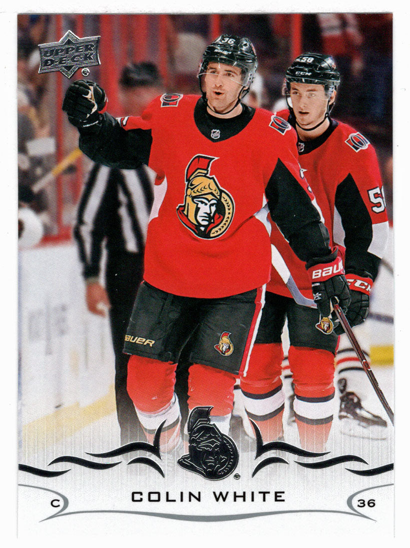 Colin White - Ottawa Senators (NHL Hockey Card) 2018-19 Upper Deck # 379 Mint