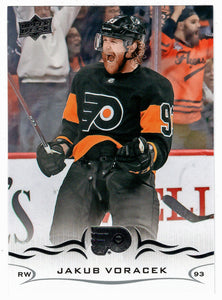 Jakub Voracek - Philadelphia Flyers (NHL Hockey Card) 2018-19 Upper Deck # 388 Mint