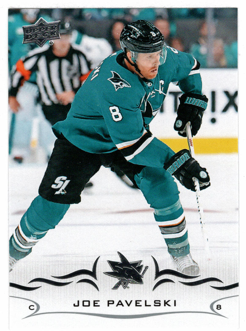 Joe Pavelski - San Jose Sharks (NHL Hockey Card) 2018-19 Upper Deck # 400 Mint