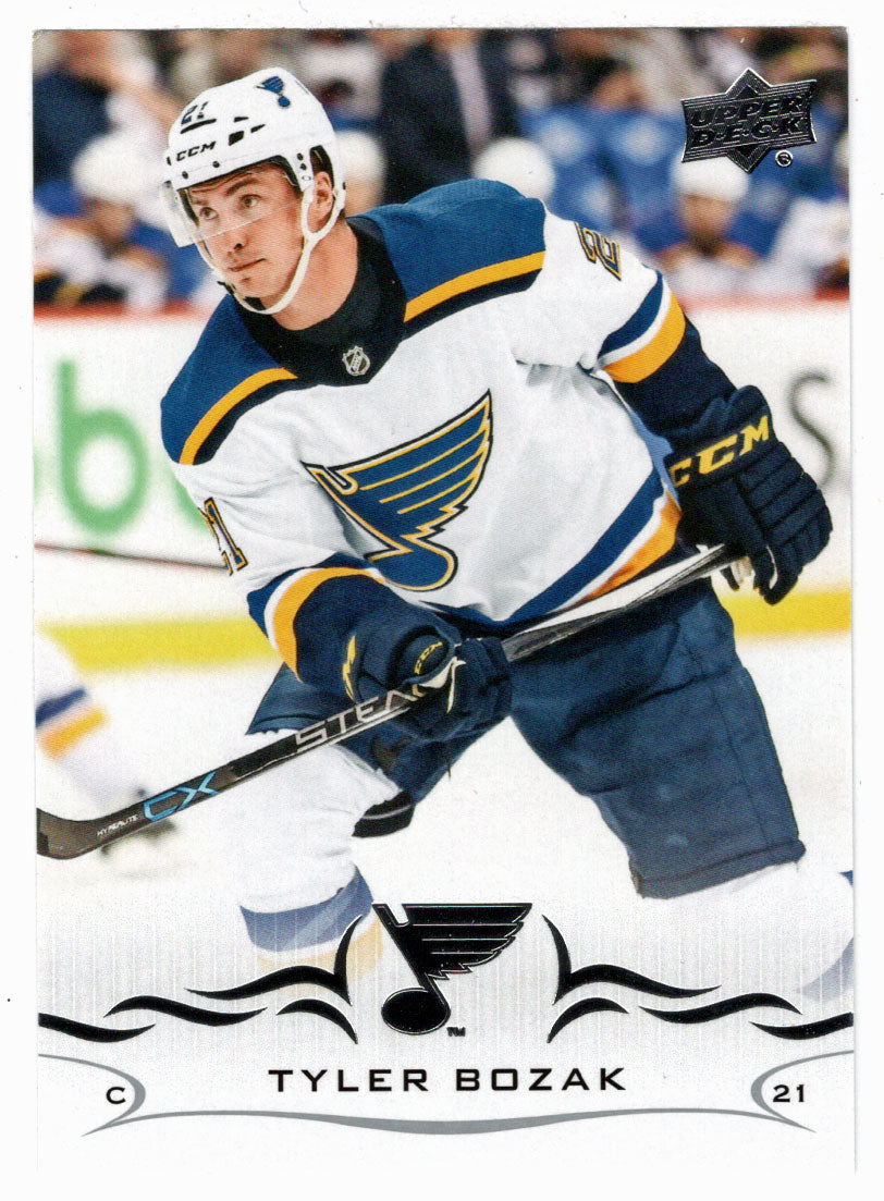Tyler Bozak - St. Louis Blues (NHL Hockey Card) 2018-19 Upper Deck # 407 Mint