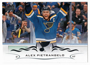 Alex Pietrangelo - St. Louis Blues (NHL Hockey Card) 2018-19 Upper Deck # 410 Mint
