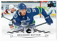 Brandon Sutter - Vancouver Canucks (NHL Hockey Card) 2018-19 Upper Deck # 423 Mint