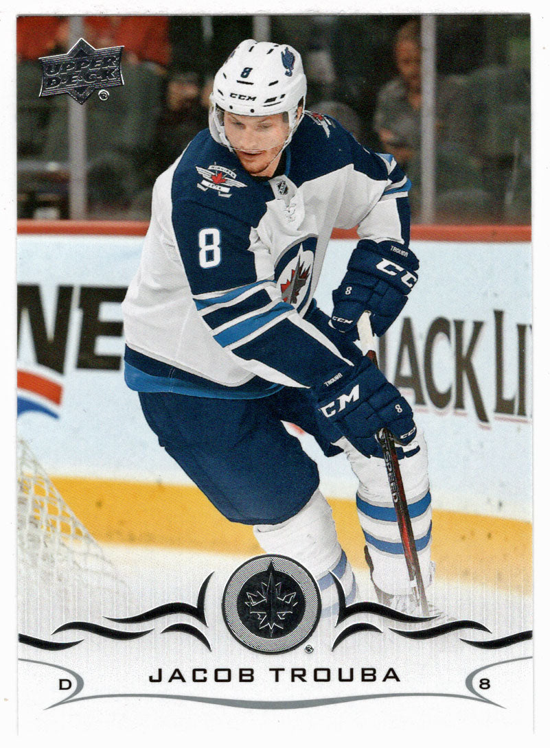 Jacob Trouba - Winnipeg Jets (NHL Hockey Card) 2018-19 Upper Deck # 445 Mint