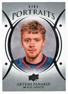 Artemi Panarin - Columbus Blue Jackets - Portraits (NHL Hockey Card) 2018-19 Upper Deck # P-21 Mint