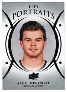 Alex DeBrincat - Chicago Blackhawks - Portraits (NHL Hockey Card) 2018-19 Upper Deck # P-38 Mint
