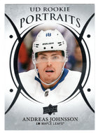 Andreas Johnsson - Toronto Maple Leafs - Portraits (NHL Hockey Card) 2018-19 Upper Deck # P-97 Mint