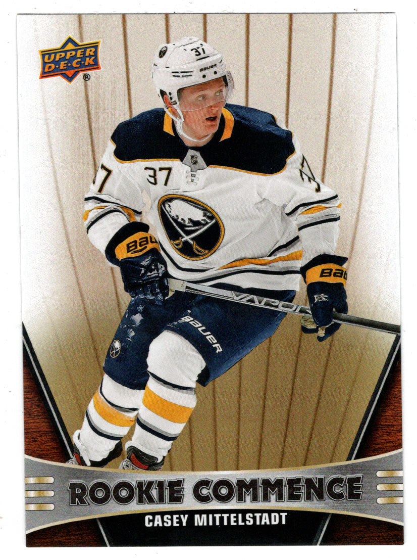 Casey Mittelstadt - Buffalo Sabres - Rookie Commence (NHL Hockey Card) 2018-19 Upper Deck # RC-CM Mint