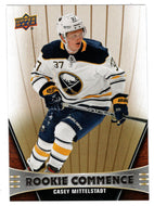 Casey Mittelstadt - Buffalo Sabres - Rookie Commence (NHL Hockey Card) 2018-19 Upper Deck # RC-CM Mint