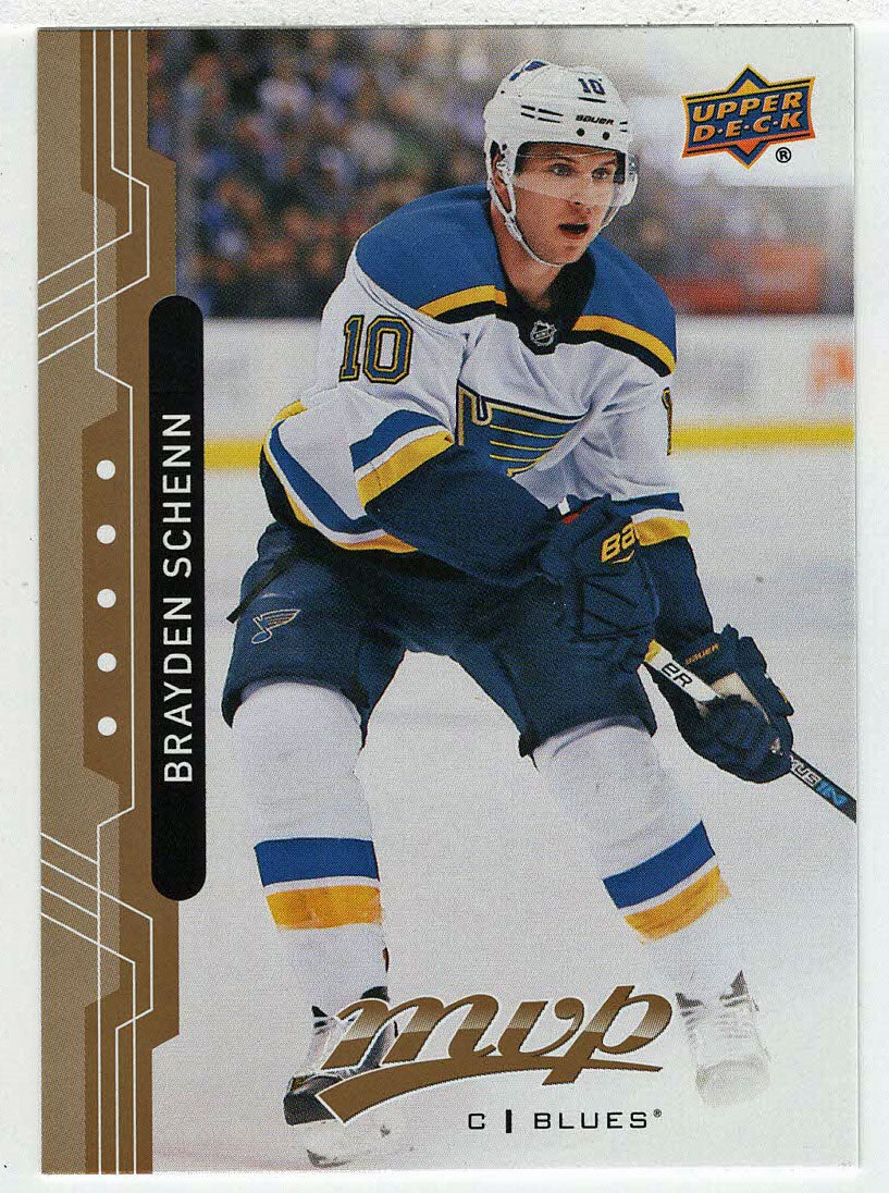 Brayden Schenn - St. Louis Blues (NHL Hockey Card) 2018-19 Upper Deck MVP # 27 Mint