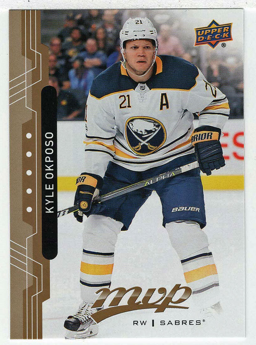 Kyle Okposo - Buffalo Sabres (NHL Hockey Card) 2018-19 Upper Deck MVP # 58 Mint