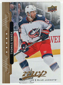 Thomas Vanek - Columbus Blue Jackets (NHL Hockey Card) 2018-19 Upper Deck MVP # 66 Mint