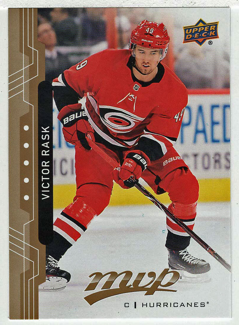 Victor Rask - Carolina Hurricanes (NHL Hockey Card) 2018-19 Upper Deck MVP # 190 Mint