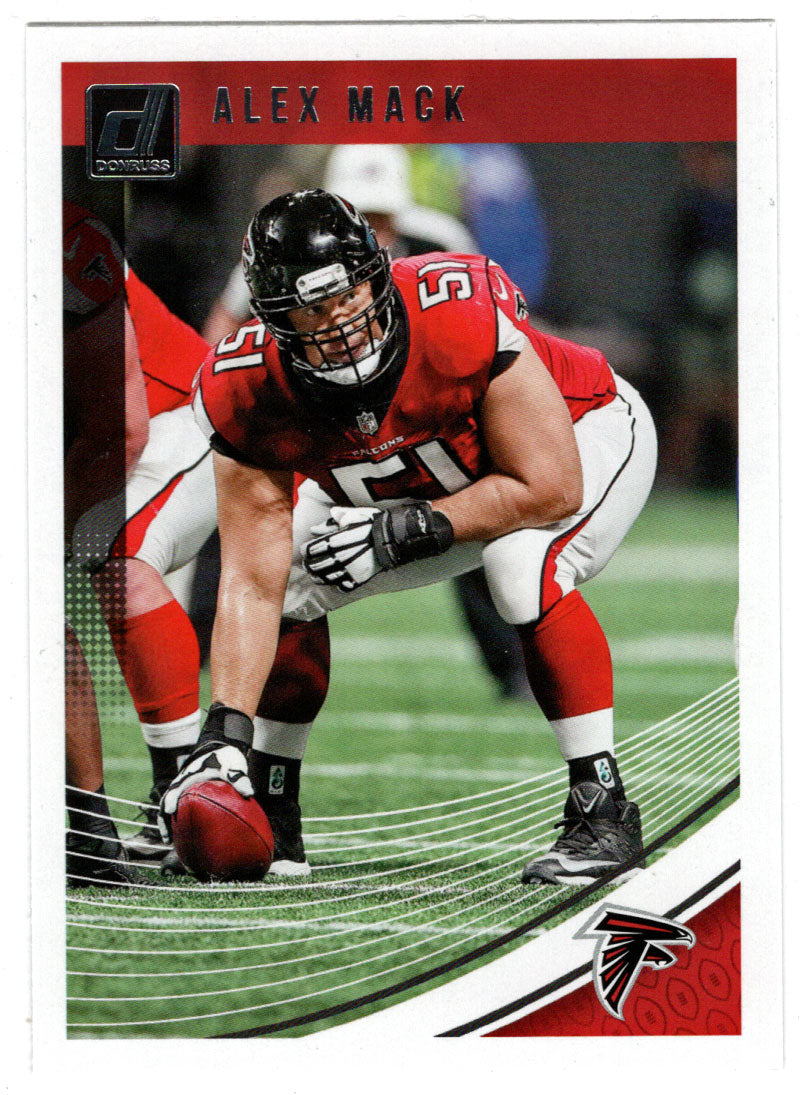 Alex Mack - Atlanta Falcons (NFL Football Card) 2018 Donruss # 11 Mint