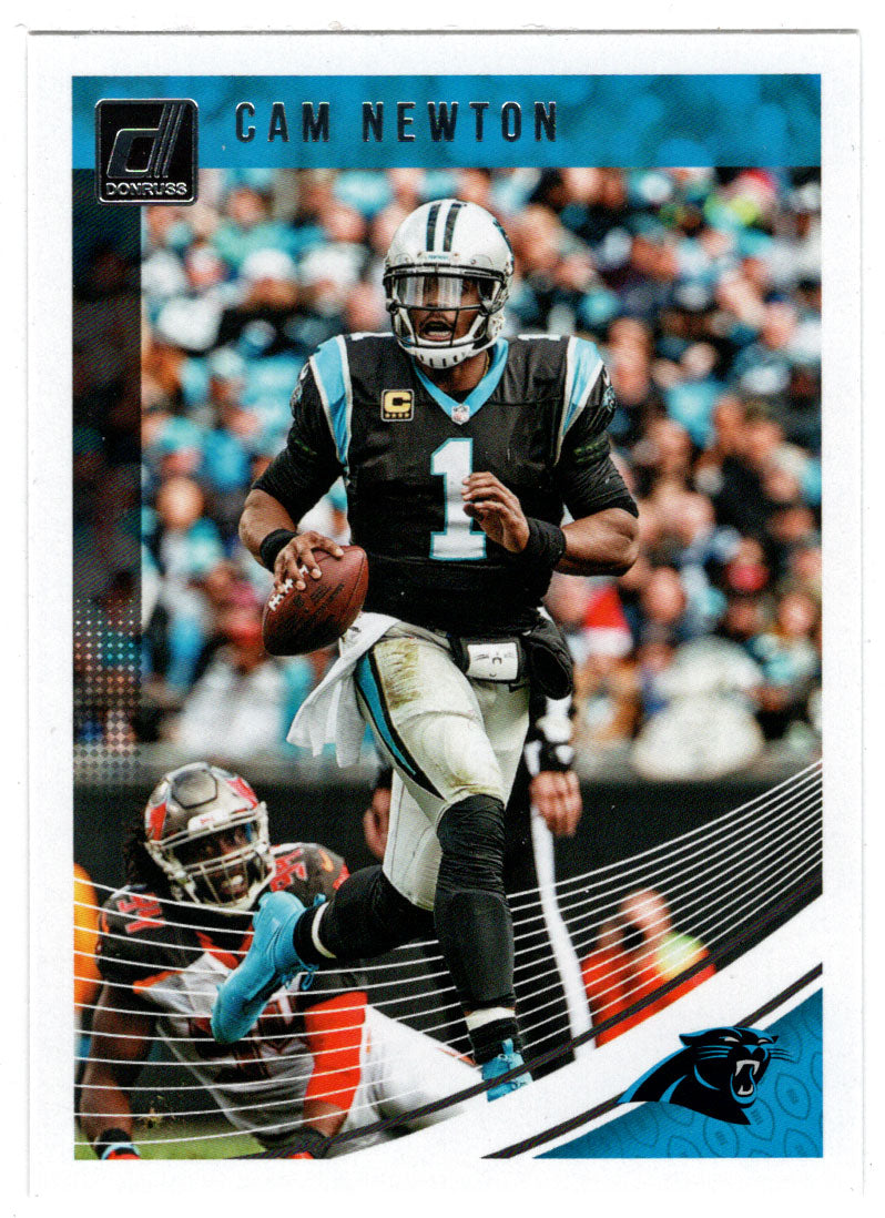 Cam Newton - Carolina Panthers (NFL Football Card) 2018 Donruss # 37 Mint