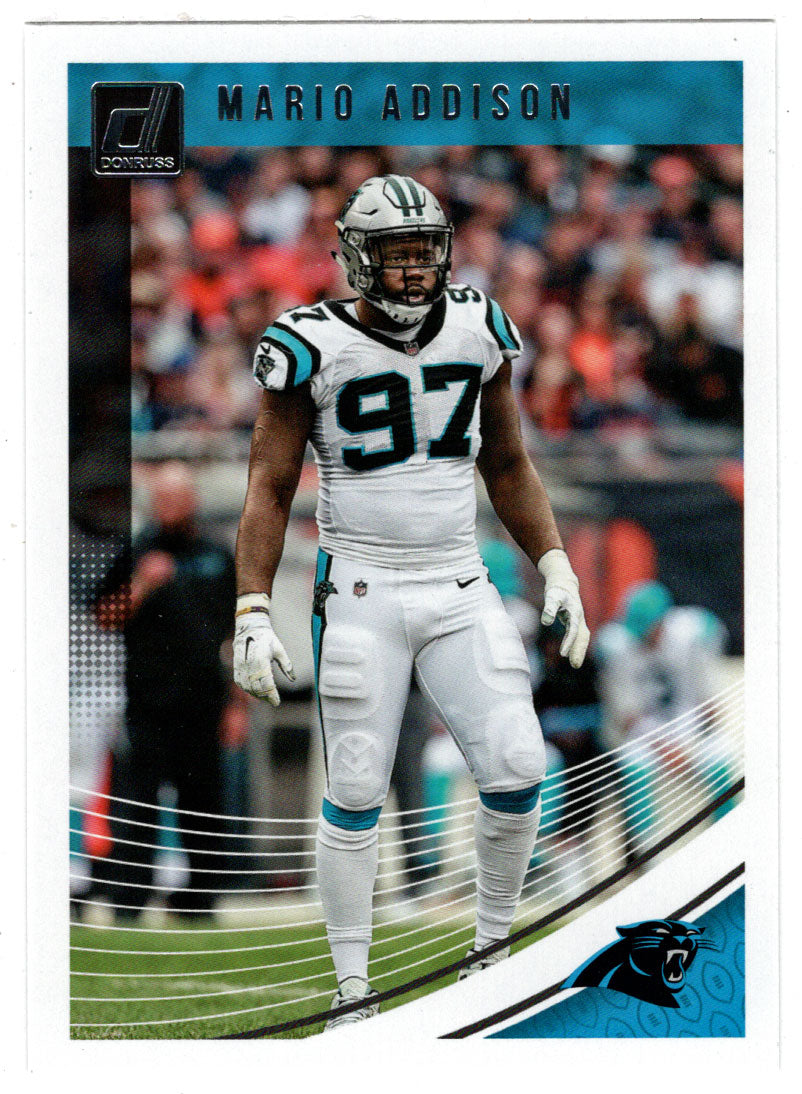Mario Addison RC - Carolina Panthers (NFL Football Card) 2018 Donruss # 45 Mint
