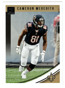 Cameron Meredith - New Orleans Saints (NFL Football Card) 2018 Donruss # 52 Mint