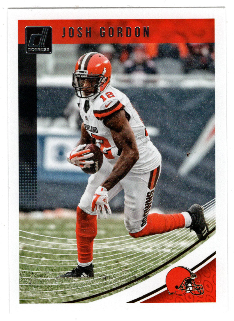 Josh Gordon - Cleveland Browns (NFL Football Card) 2018 Donruss # 69 Mint