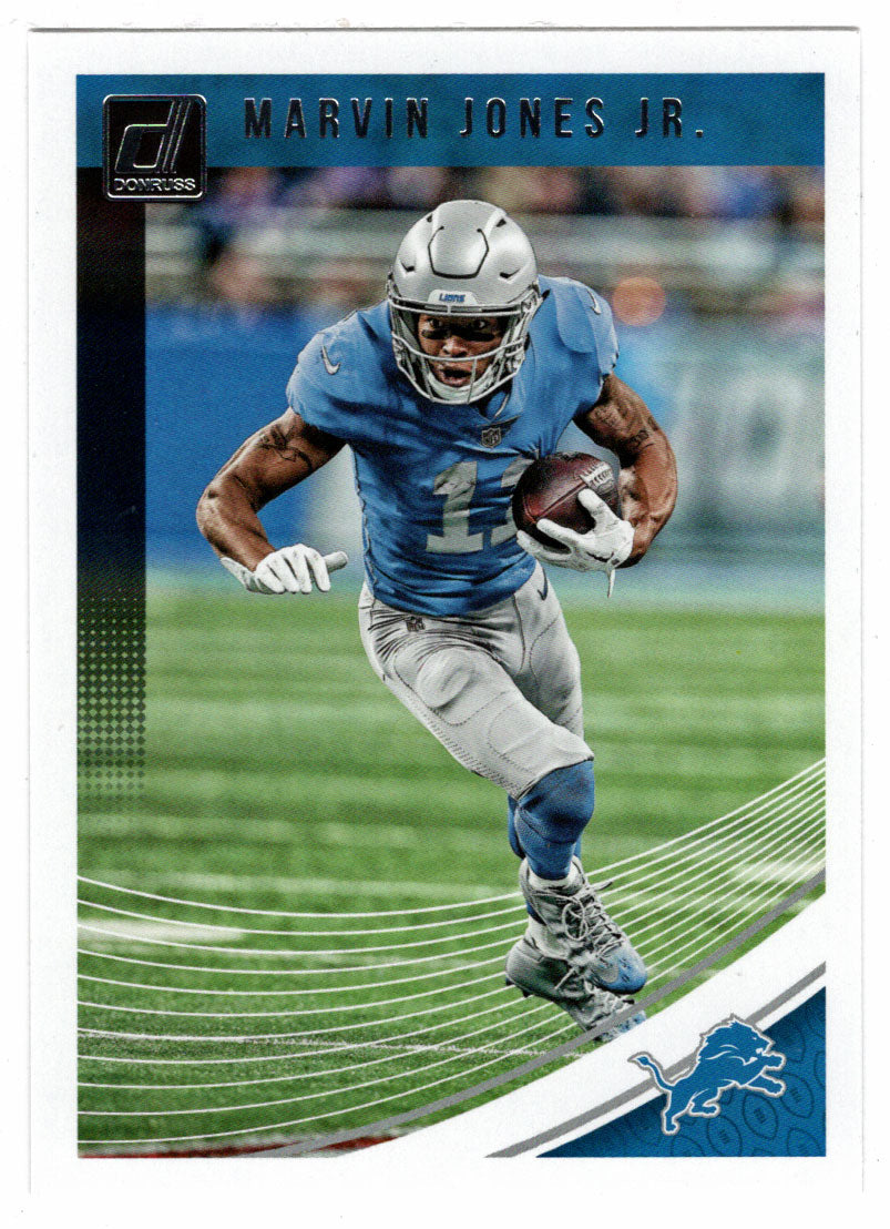 Marvin Jones Jr. - Detroit Lions (NFL Football Card) 2018 Donruss # 100 Mint