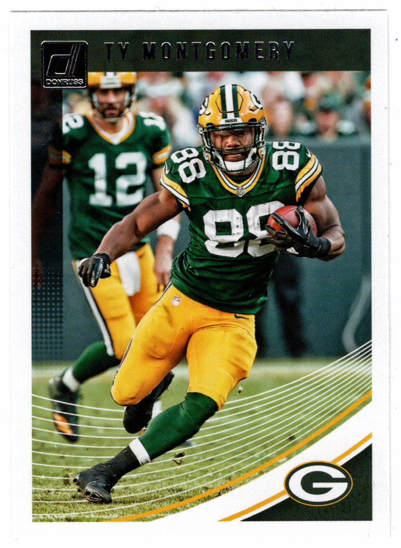 Ty Montgomery - Green Bay Packers (NFL Football Card) 2018 Donruss # 111 Mint