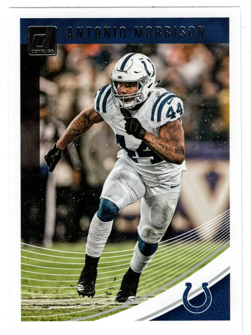 Antonio Morrison - Indianapolis Colts (NFL Football Card) 2018 Donruss # 127 Mint