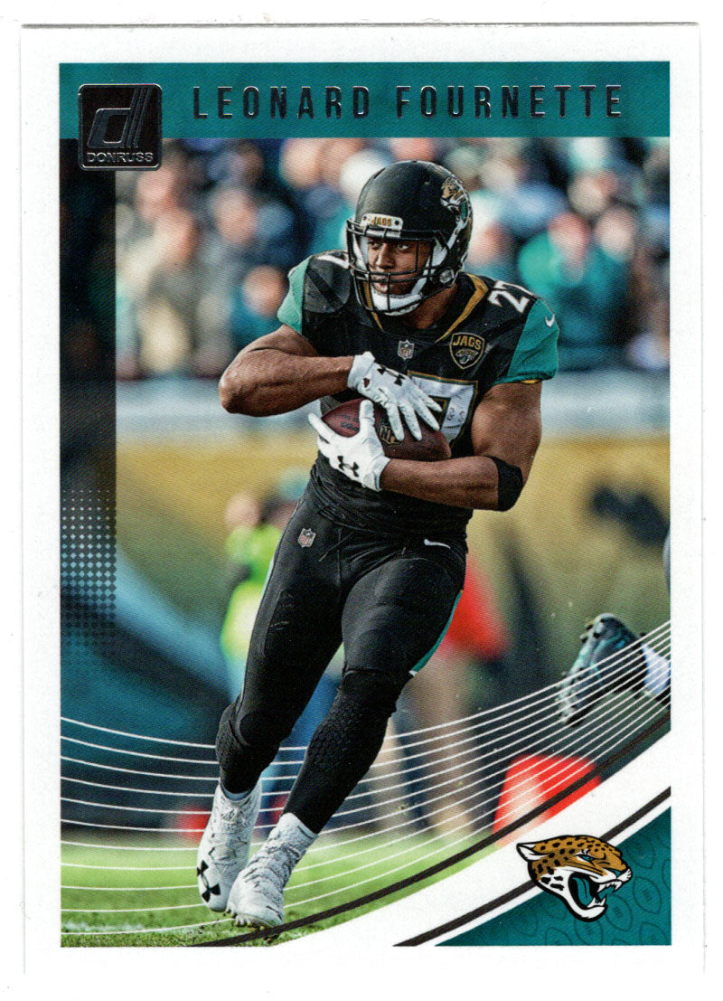 Leonard Fournette - Jacksonville Jaguars (NFL Football Card) 2018 Donruss # 130 Mint
