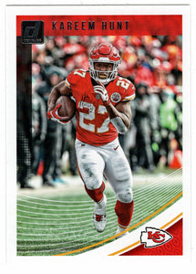 Kareem Hunt - Kansas City Chiefs (NFL Football Card) 2018 Donruss # 140 Mint