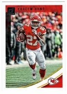 Kareem Hunt - Kansas City Chiefs (NFL Football Card) 2018 Donruss # 140 Mint