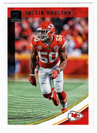 Justin Houston - Kansas City Chiefs (NFL Football Card) 2018 Donruss # 143 Mint