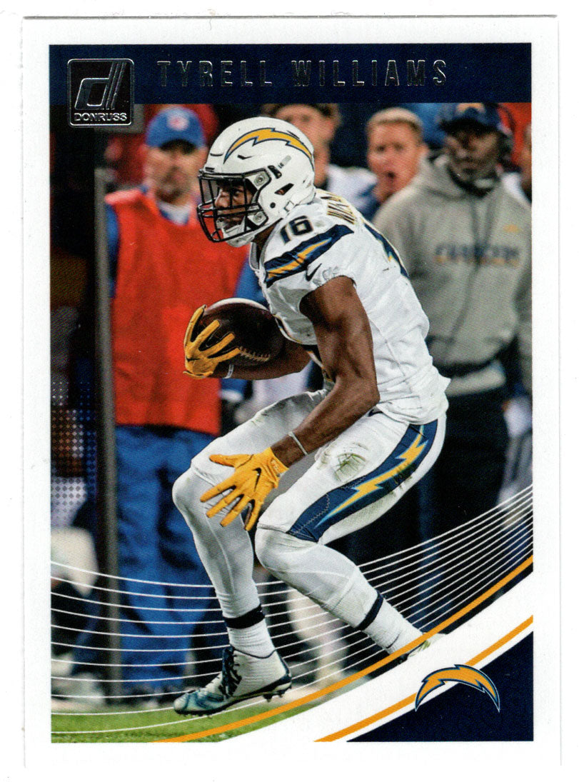 Tyrell Williams - Los Angeles Chargers (NFL Football Card) 2018 Donruss # 160 Mint