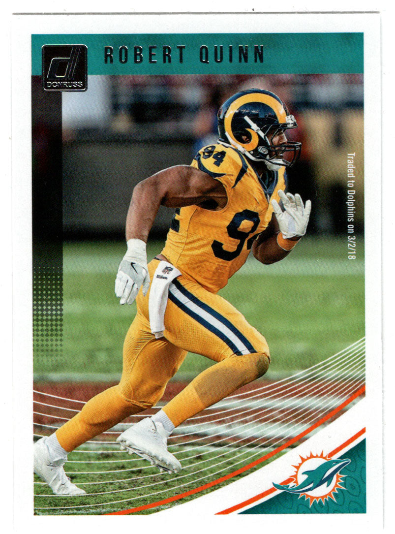 Robert Quinn - Miami Dolphins (NFL Football Card) 2018 Donruss # 171 Mint