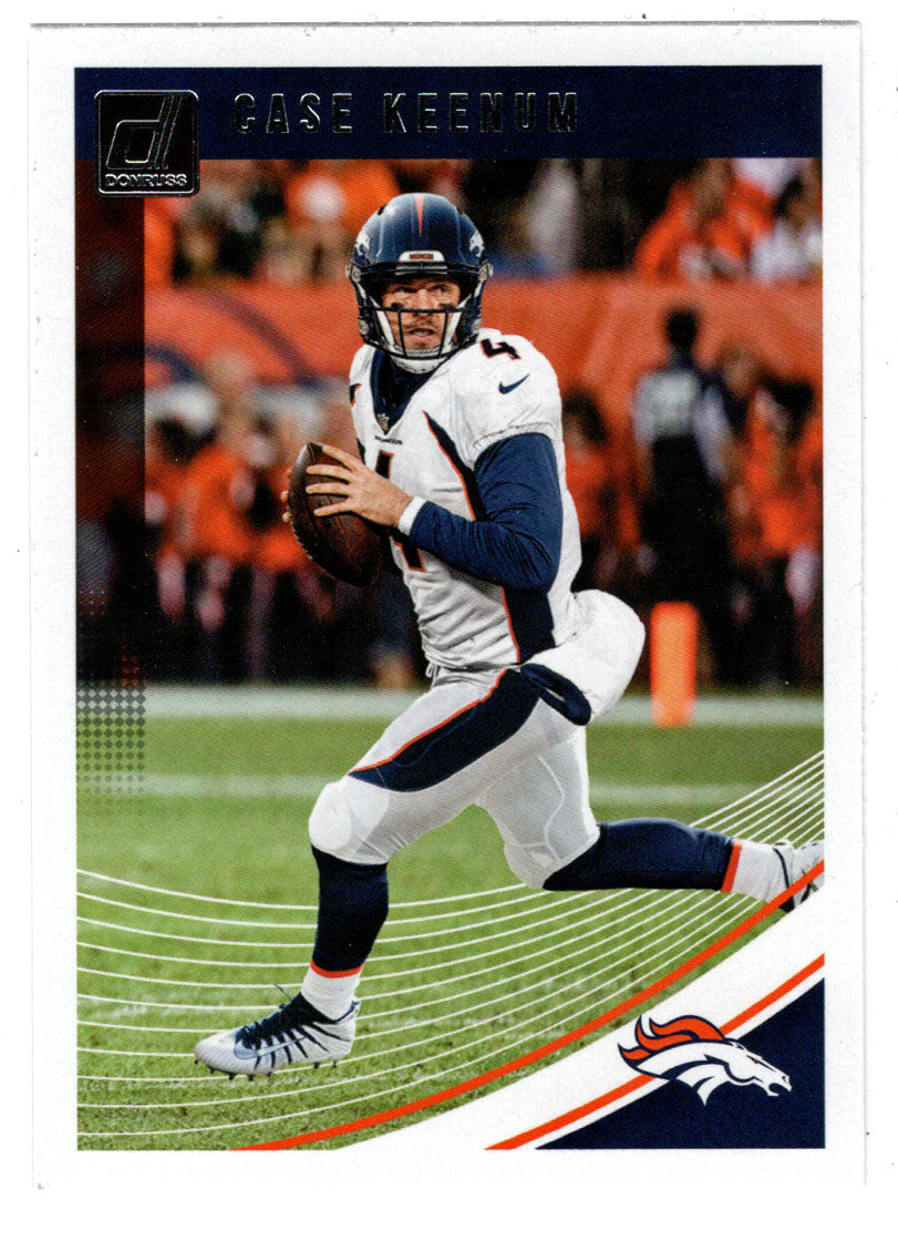 Case Keenum - Denver Broncos (NFL Football Card) 2018 Donruss # 175 Mint