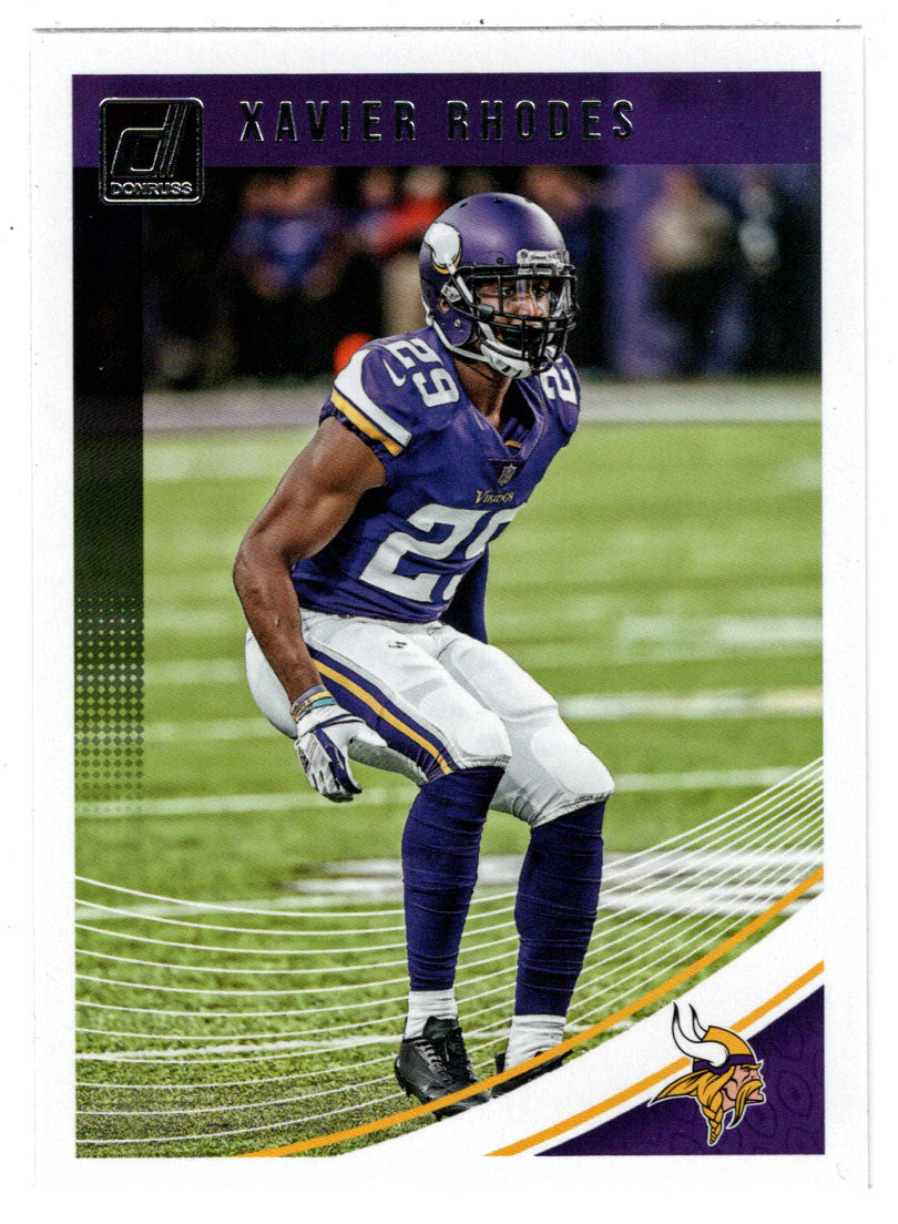 Xavier Rhodes - Minnesota Vikings (NFL Football Card) 2018 Donruss # 181 Mint
