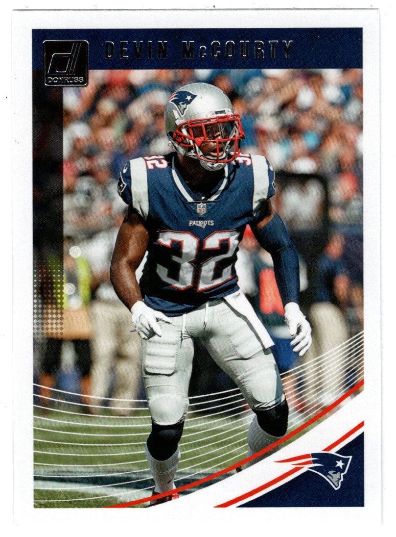 Devin McCourty - New England Patriots (NFL Football Card) 2018 Donruss # 187 Mint