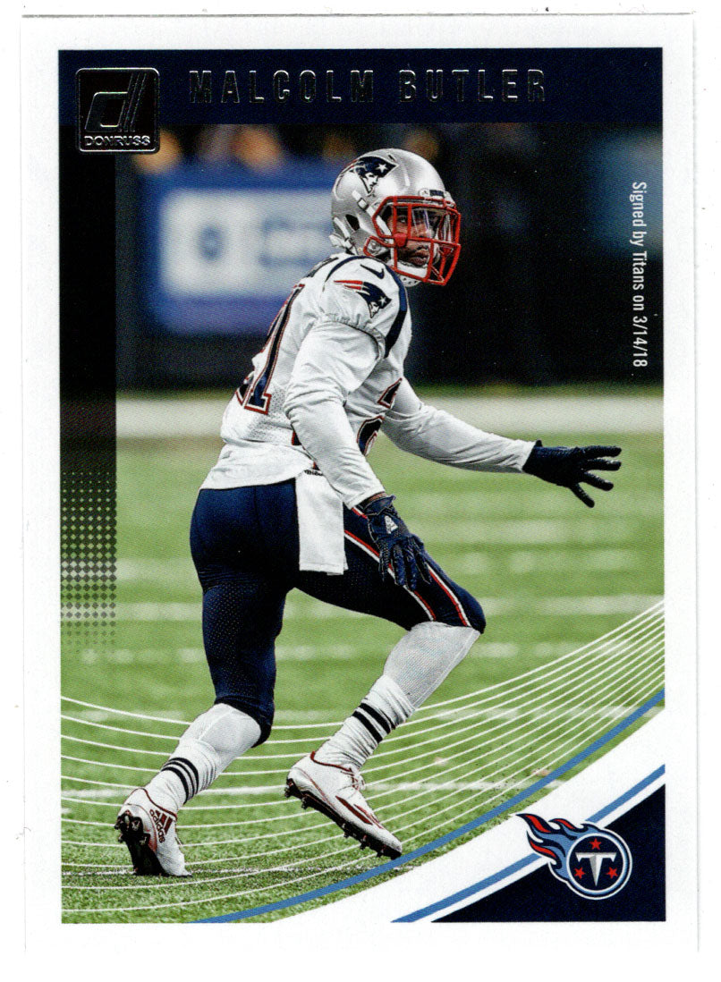 Malcolm Butler - Tennessee Titans (NFL Football Card) 2018 Donruss # 189 Mint