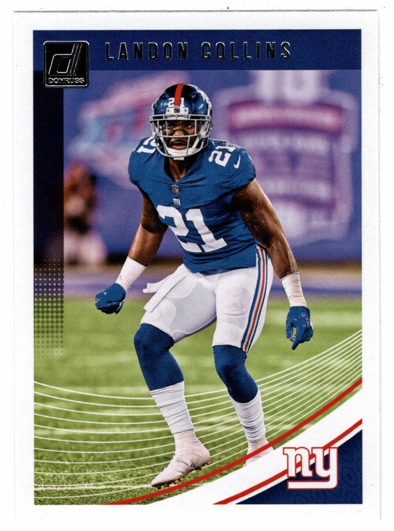 Landon Collins - New York Giants (NFL Football Card) 2018 Donruss # 204 Mint
