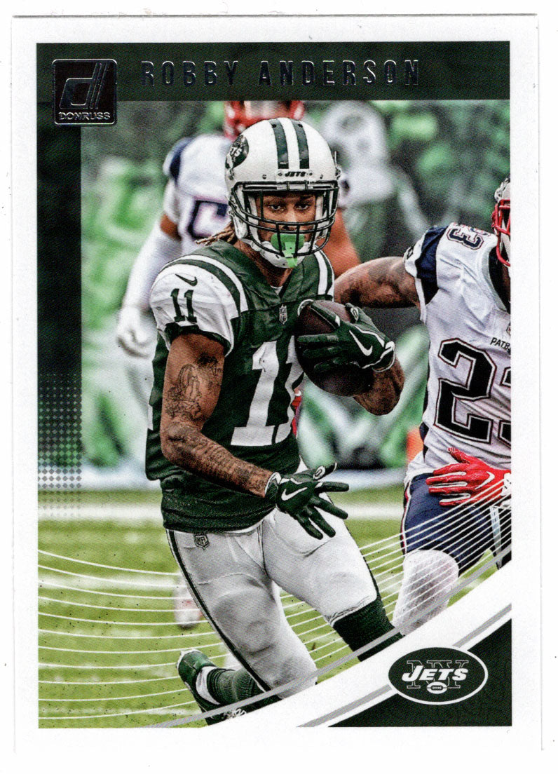 Robby Anderson - New York Jets (NFL Football Card) 2018 Donruss # 211 Mint