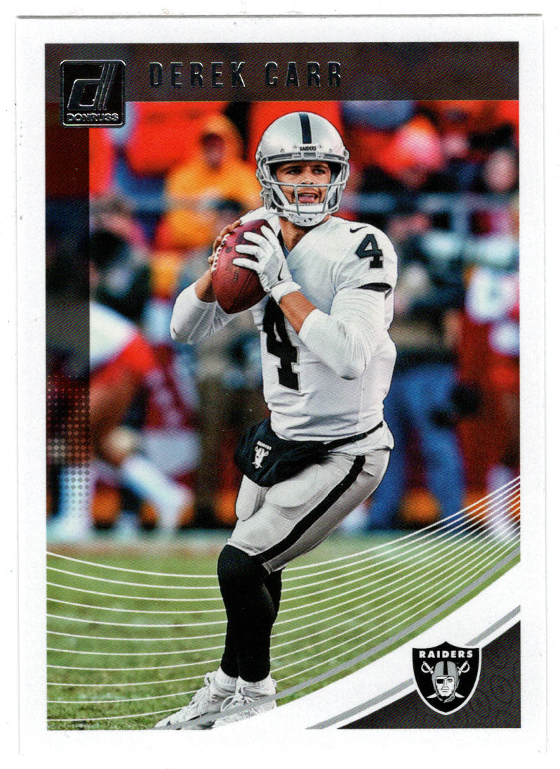 Derek Carr - Oakland Raiders (NFL Football Card) 2018 Donruss # 217 Mint