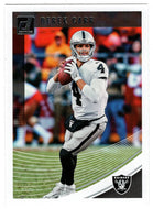 Derek Carr - Oakland Raiders (NFL Football Card) 2018 Donruss # 217 Mint