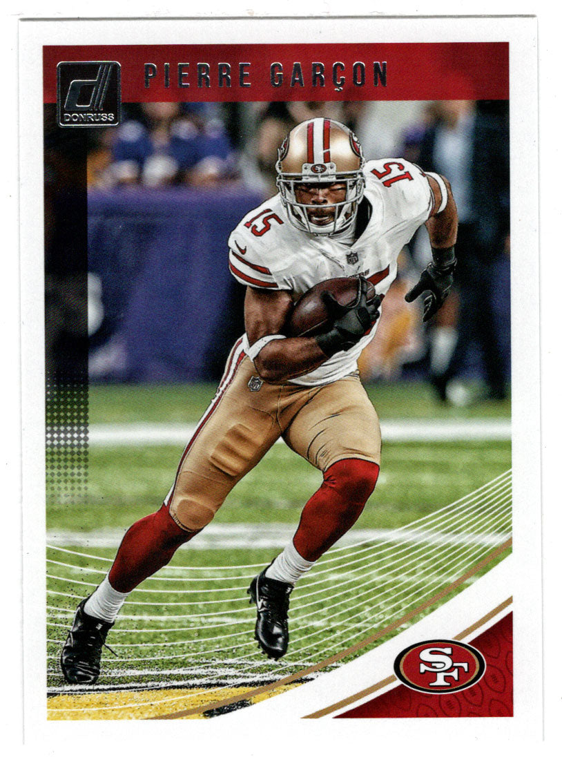 Pierre Garcon - San Francisco 49ers (NFL Football Card) 2018 Donruss # 253 Mint