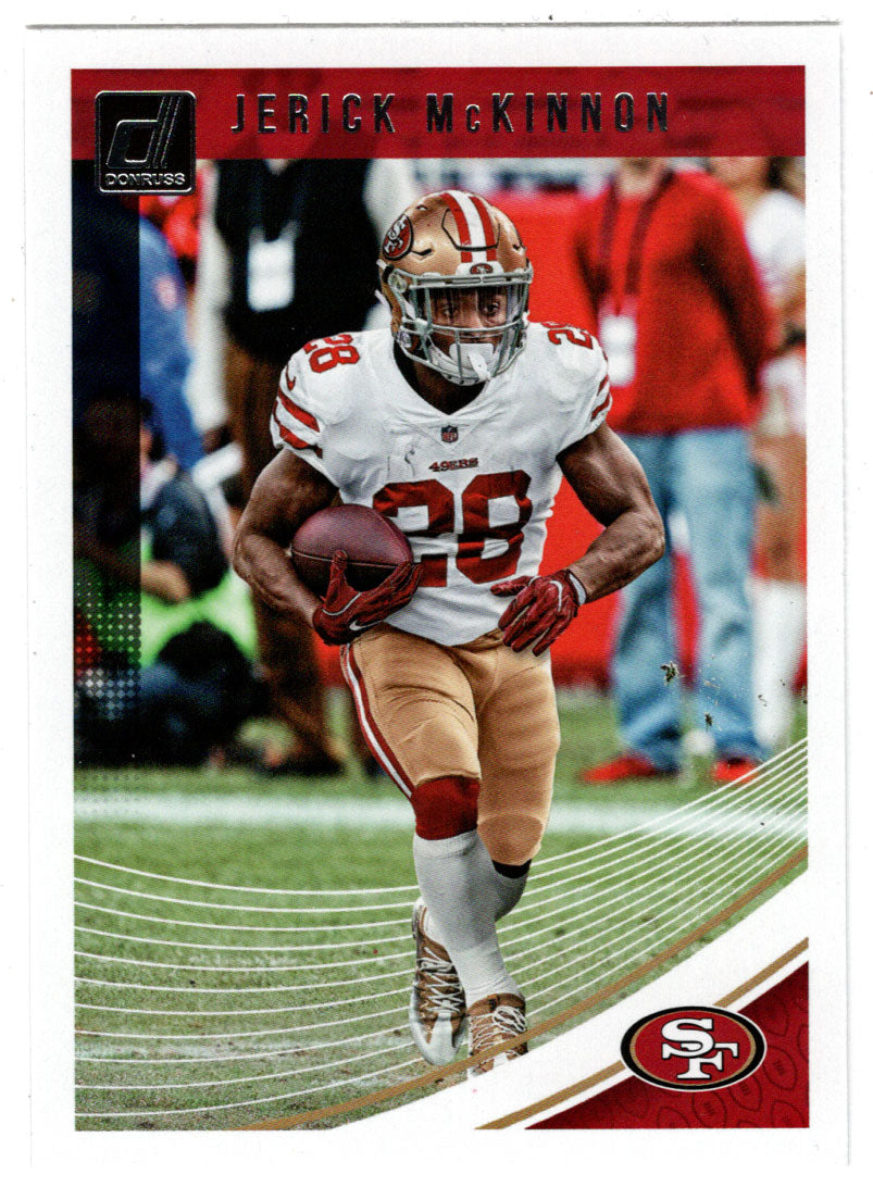Jerick McKinnon - San Francisco 49ers (NFL Football Card) 2018 Donruss # 254 Mint